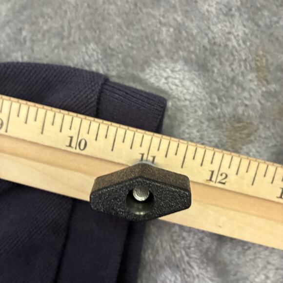 Brooks Brothers Polo 346 Mens L Black Shirt Collared Cuffed Sleeves Performance - Picture 7 of 8